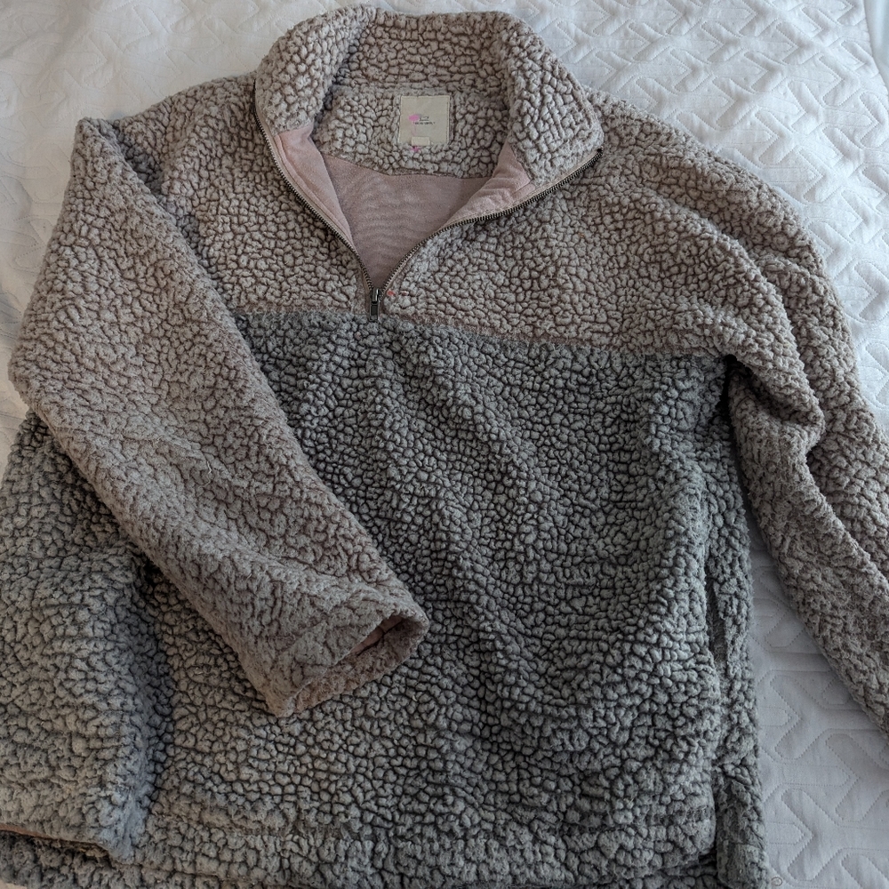 Sherpa quarter zip